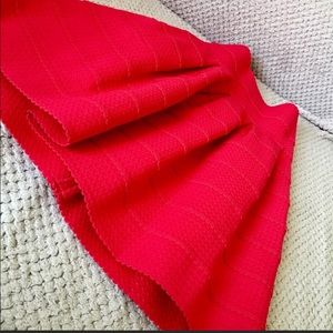 Pink Flared Bandage Skirt ( size small)